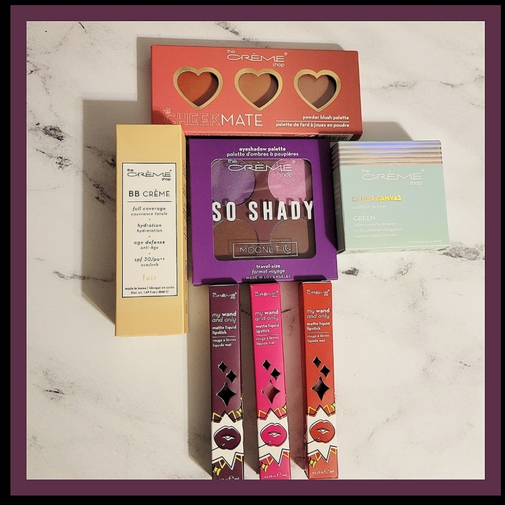 NEW RARE The Creme Shop Discontinued Makeup Lot
